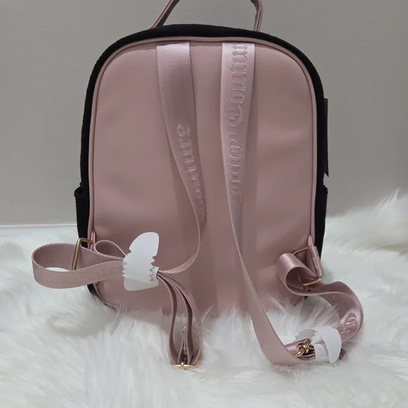 Juicy Couture Black and Pink Backpack - Picture 2 of 5